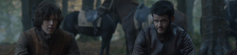 Riddell, left, and Steve, right. (Screenshot: Game Of Thrones)
